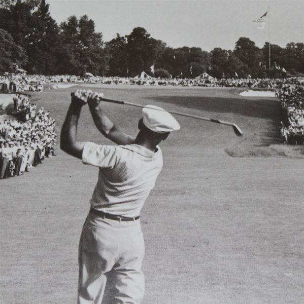 Ben Hogan Famous 1-Iron Shot at Merion Golf Club in 1950 US Open Poster