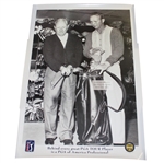 PGA Tour Professional Commemorative Poster - Milfred Deke Palmer - Arnold Palmer