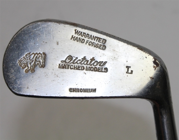 Dictator Matched Models Hand Forged Mashie Niblick