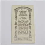 1932 Wills Homeland Events Cigarette Card - No. 45-Depicts Bobby Jones Putting in Open