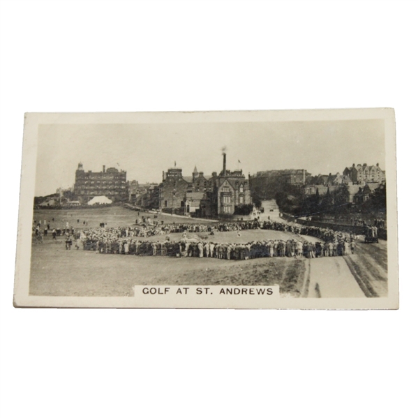 St. Andrews Bobby Jones Putting Amateur Championship Wills Homeland Events Cigarette Card - No. 16