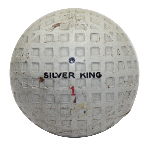  Silvertowns Classic Silver King Golf Ball