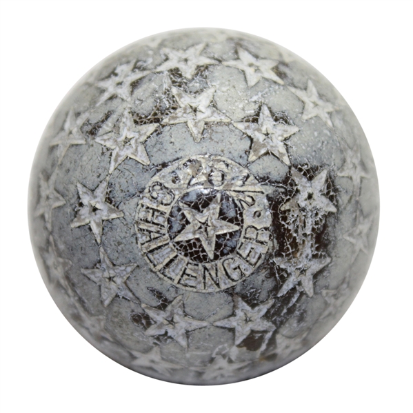 Star Challenger 26 1/2 Gutta Percha  Golf Ball - Fine Condition