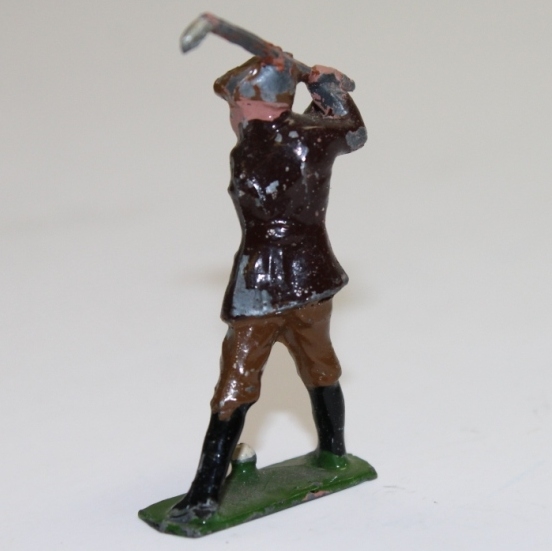 Miniature Golfer -With Bottom Stamp Made in England