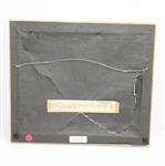Bobby Jones Wire Photo Receiving Painting Received From Eisenhower - Framed