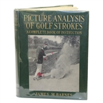 1919 Picture Analysis of Golf Strokes Book by James M. Barnes