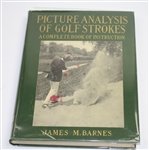 1919 Picture Analysis of Golf Strokes Book by James M. Barnes