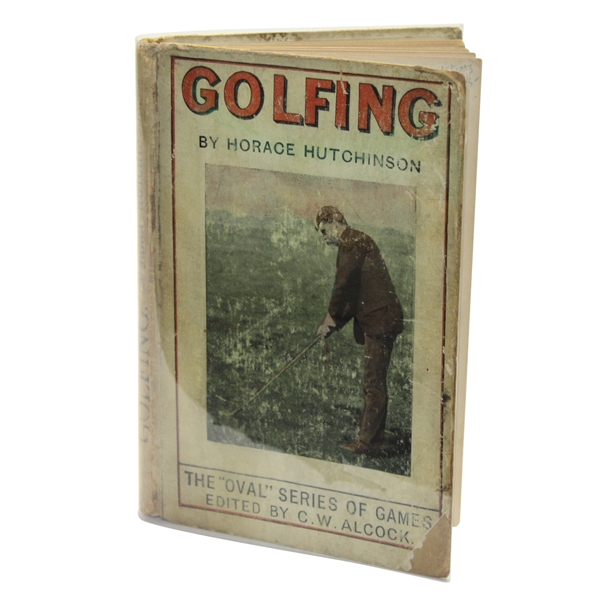 1893 Golfing Book by Horace Hutchinson - 1st Edition