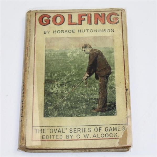 1893 'Golfing' Book by Horace Hutchinson - 1st Edition