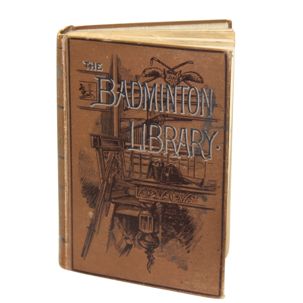 1890 The Badminton Library Book by Horace Hutchinson