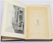 1890 'The Badminton Library' Book by Horace Hutchinson