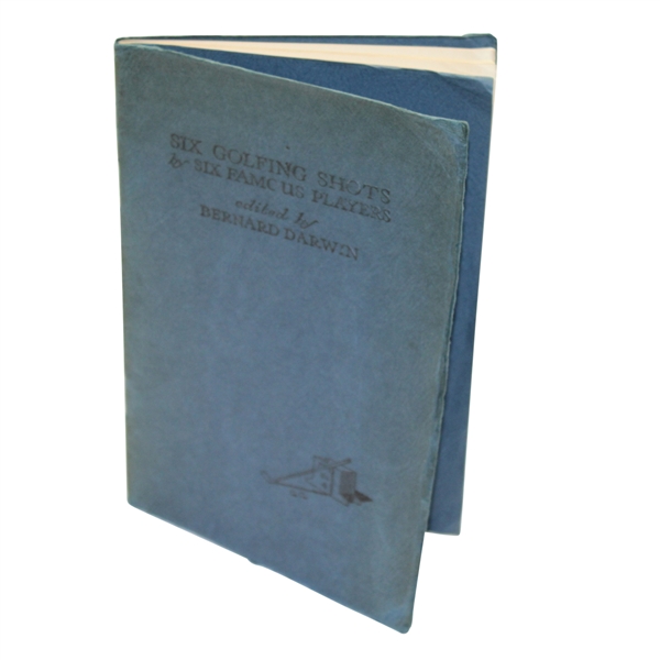 1927 Six Golfing Shots by Six Famous Players Booklet Edited by Bernard Darwin