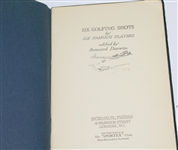 1927 'Six Golfing Shots by Six Famous Players' Booklet Edited by Bernard Darwin