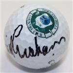 David Graham Signed 1979 PGA Championship at Oakland Hills CC Logo Golf Ball JSA ALOA