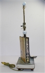 Bobby Jones Golf Book Themed Light Stand with Club, Golf Balls, and Books