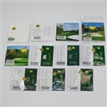 Lot of Eleven Masters Commemorative Pins - 2000-2010