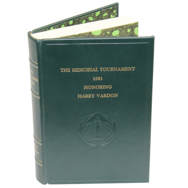 Ltd Ed 1981 The Memorial Tournament Honoring Harry Vardon, Jr #199/300