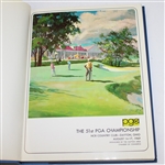 1969 PGA Championship Hardbound Program for Warren Orlick - Former PGA President
