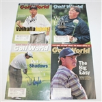Lot of 20 Signed Golf World Magazines JSA ALOA