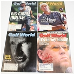 Lot of 20 Signed Golf World Magazines JSA ALOA