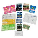 Miscellaneous Masters Lot - Tickets, Badges, Scorecards, Stickers, etc JSA ALOA