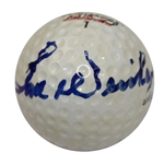 Tom Weiskopf Signed Weiskopf Logo Golf Ball JSA ALOA