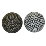 Lot of Two Vintage Golf Balls - Mesh & Bramble