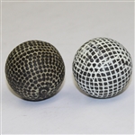 Lot of Two Vintage Golf Balls - Mesh & Bramble