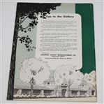 Lot of Three 1955 Items - Womens Amateur Program and Two Scorecards
