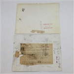 Lot of Two Photos - Sam Snead at Masters Wire & Francis Ouimet
