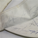 Multi-Signed 1983 US Open at Oakmont Visor - Big 4 plus Seve, and more JSA #Y85210