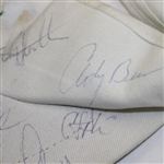 Multi-Signed 1983 US Open at Oakmont Visor - Big 4 plus Seve, and more JSA #Y85210