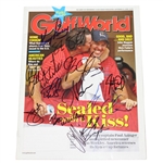 Multi-Signed Ryder Cup 2008 Golf World Magazine - Mickelson, Kim, and others JSA ALOA