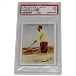1930 Walter Hagen Willss Cigarettes No. 7 Golf Card PSA NM7 25454044