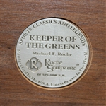 Old Tom Morris Ltd Ed Roche 1991 Keeper of the Greens Statue on Swilcan Bridge