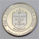 Payne Stewart Engraved Hall of Fame 1oz .999 Silver Art Round/Coin Memorial Piece
