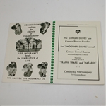 1938 US Open at Cherry Hills Program - Ralph Guldahl Winner