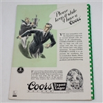 1938 US Open at Cherry Hills Program - Ralph Guldahl Winner