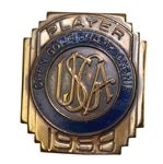1958 US Open at Southern Hills Contestant Badge - Tommy Bolt Winner