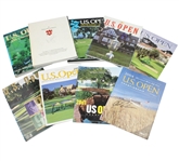 Lot of Nine US Open Programs Signed by Winners - 1977-2006 JSA ALOA