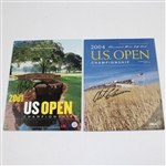 Lot of Nine US Open Programs Signed by Winners - 1977-2006 JSA ALOA