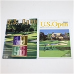 Lot of Nine US Open Programs Signed by Winners - 1977-2006 JSA ALOA