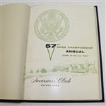 1957 US Open at Inverness Bound Program - Dick Mayer Winner