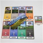 Lot of Four US Open Tickets Sets - 2004, 2006, 2007, & 2010