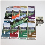 Lot of Four US Open Tickets Sets - 2004, 2006, 2007, & 2010