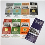 Lot of Four US Open Tickets Sets - 2004, 2006, 2007, & 2010