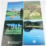 Lot of 13 US Amateur Programs - 1967-1998