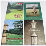 Lot of 13 US Amateur Programs - 1967-1998