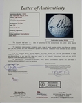 Tiger Woods Signed Golf Ball FULL JSA Letter #Z02161