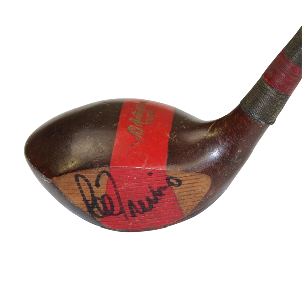 Lee Trevino Signed Wood Shaft Brassie JSA ALOA